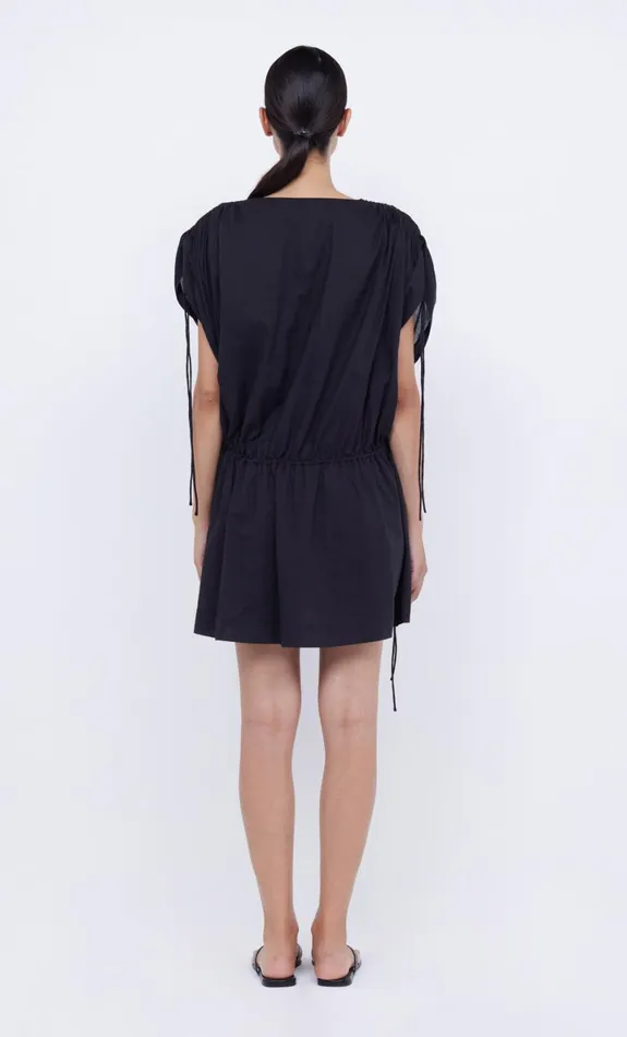 Bec Bridge CAPRI V MINI DRESS 8211 BLACK Women Mini Dresses