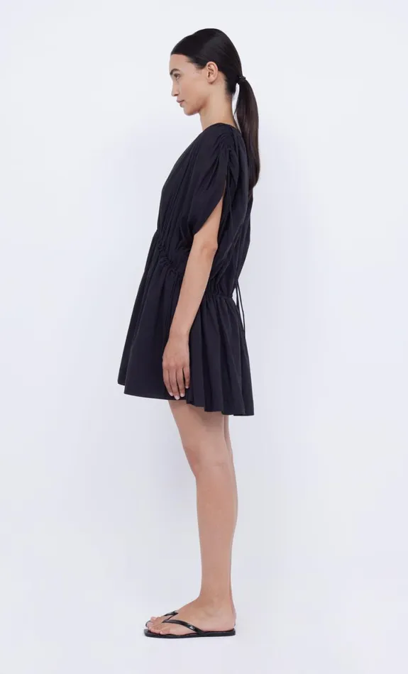 Bec Bridge CAPRI V MINI DRESS 8211 BLACK Women Mini Dresses