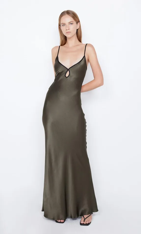 Bec Bridge CEDAR CITY MAXI DRESS 8211 DARK WILLOWBLACK Women Wedding Guest