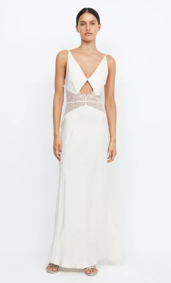 Bec Bridge CELINE MAXI DRESS 8211 CREAMCREAM Women Maxi Dresses