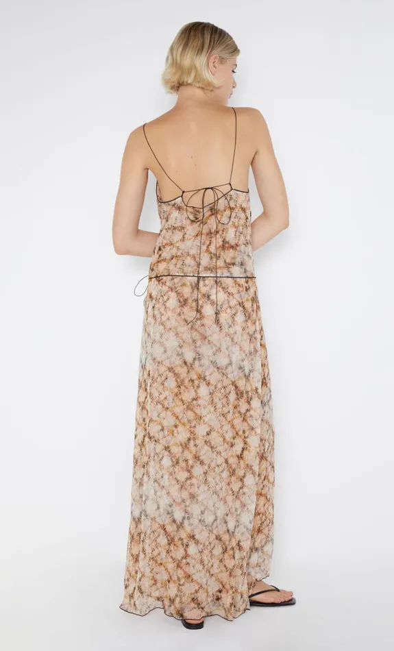 Bec Bridge CIEL WRAP MAXI DRESS 8211 GEO SHIBORI Women Maxi Dresses