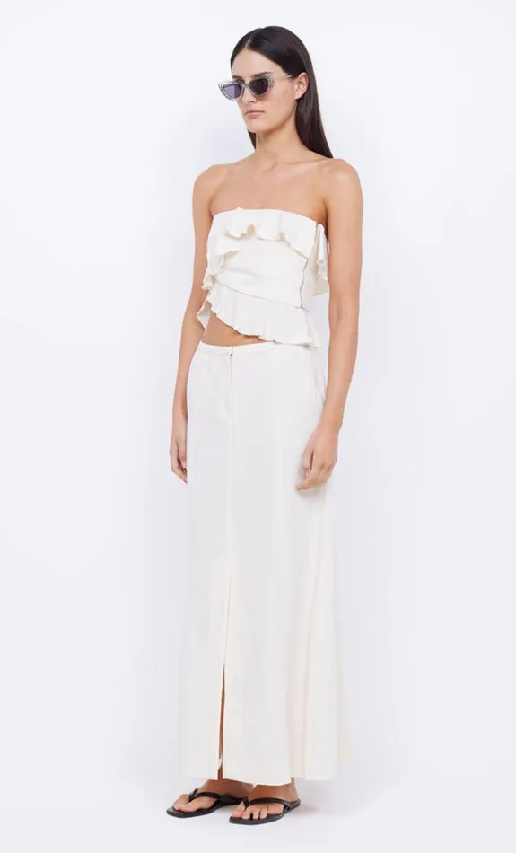 Bec Bridge COASTLINER MAXI SKIRT 8211 CREAM Women Skirts