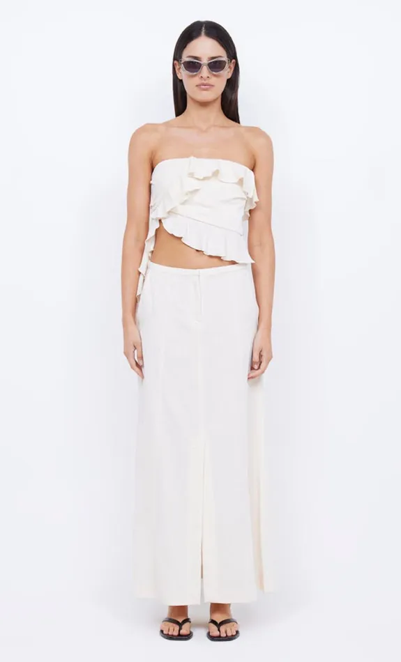 Bec Bridge COASTLINER MAXI SKIRT 8211 CREAM Women Skirts