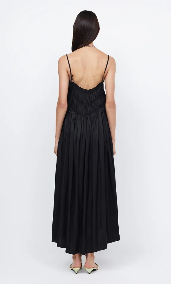 Bec Bridge DALI MAXI SHIFT DRESS 8211 BLACK Women Maxi Dresses