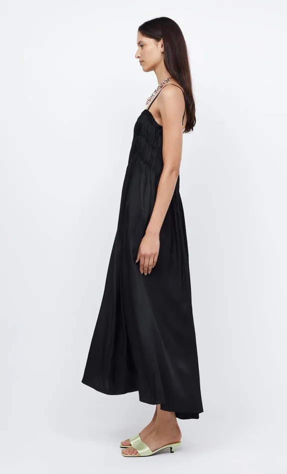 Bec Bridge DALI MAXI SHIFT DRESS 8211 BLACK Women Maxi Dresses