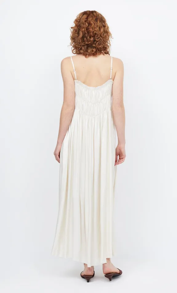 Bec Bridge DALI MAXI SHIFT DRESS 8211 IVORY Women Maxi Dresses