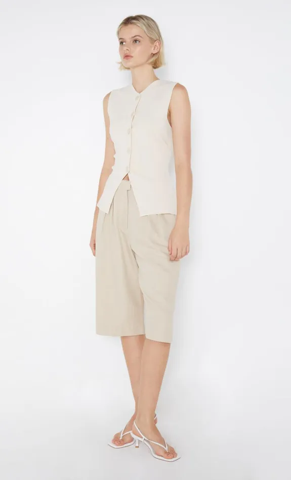 Bec Bridge DESIREE BERMUDA SHORT 8211 SAND Women Shorts Pants