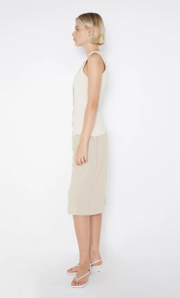 Bec Bridge DESIREE BERMUDA SHORT 8211 SAND Women Shorts Pants