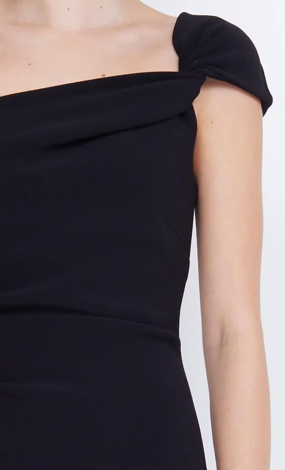 Bec Bridge ELEA ASYM MINI DRESS 8211 BLACK Women Mini Dresses