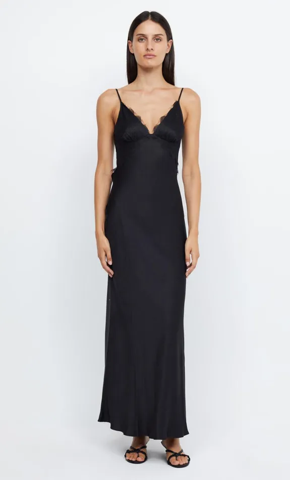 Bec Bridge EMERY LACE MAXI DRESS 8211 BLACKBLACK Women Maxi Dresses