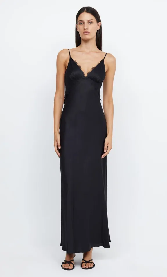 Bec Bridge EMERY LACE MAXI DRESS 8211 BLACKBLACK Women Maxi Dresses