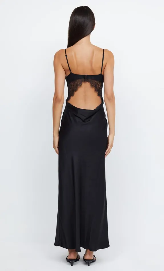 Bec Bridge EMERY LACE MAXI DRESS 8211 BLACKBLACK Women Maxi Dresses