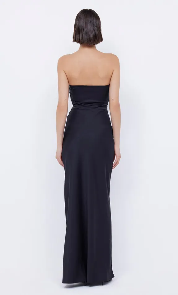 Bec Bridge EMILIA STRAPLESS DRESS 8211 BLACK Women Maxi Dresses