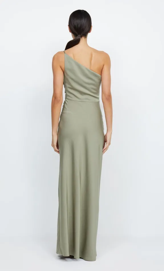 Bec Bridge ETERNITY ASYM MAXI DRESS 8211 SAGE Women Maxi Dresses