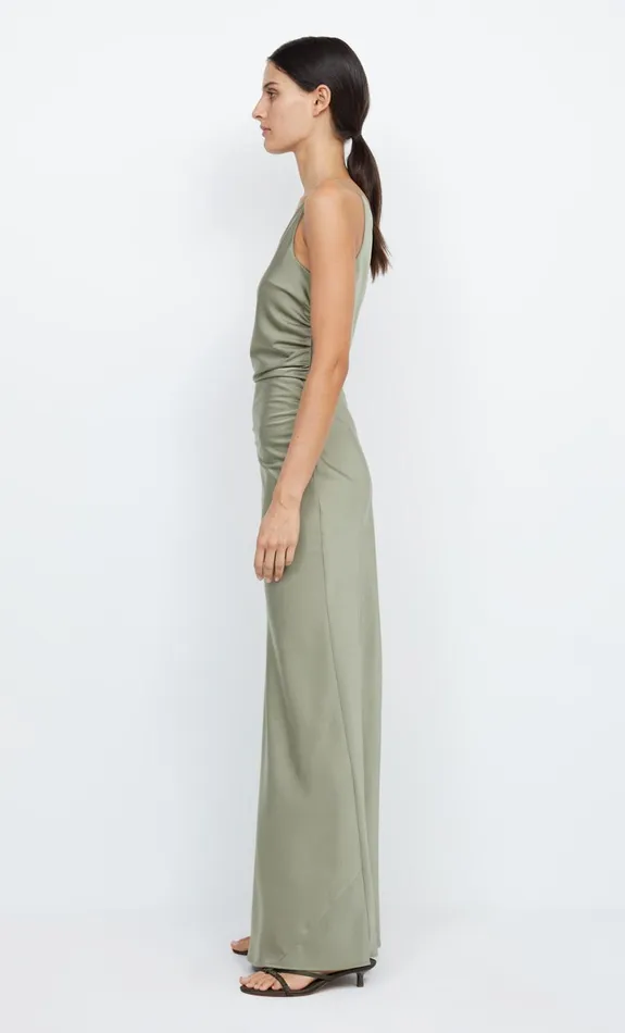 Bec Bridge ETERNITY ASYM MAXI DRESS 8211 SAGE Women Maxi Dresses