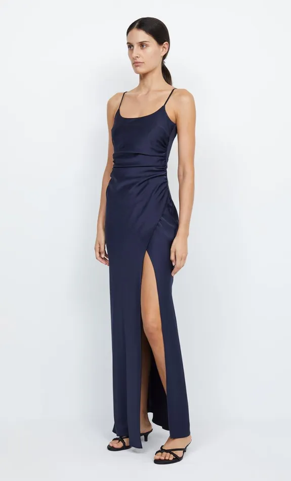 Bec Bridge ETERNITY SCOOP MAXI DRESS 8211 INK Women Maxi Dresses
