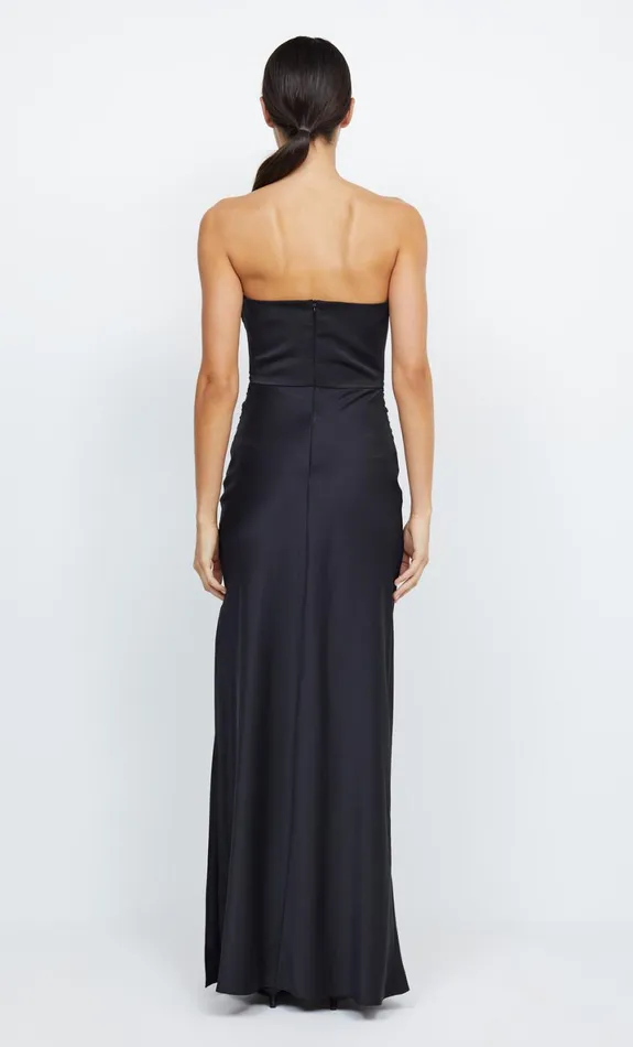 Bec Bridge ETERNITY STRAPLESS MAXI 8211 BLACK Women Prom Dresses