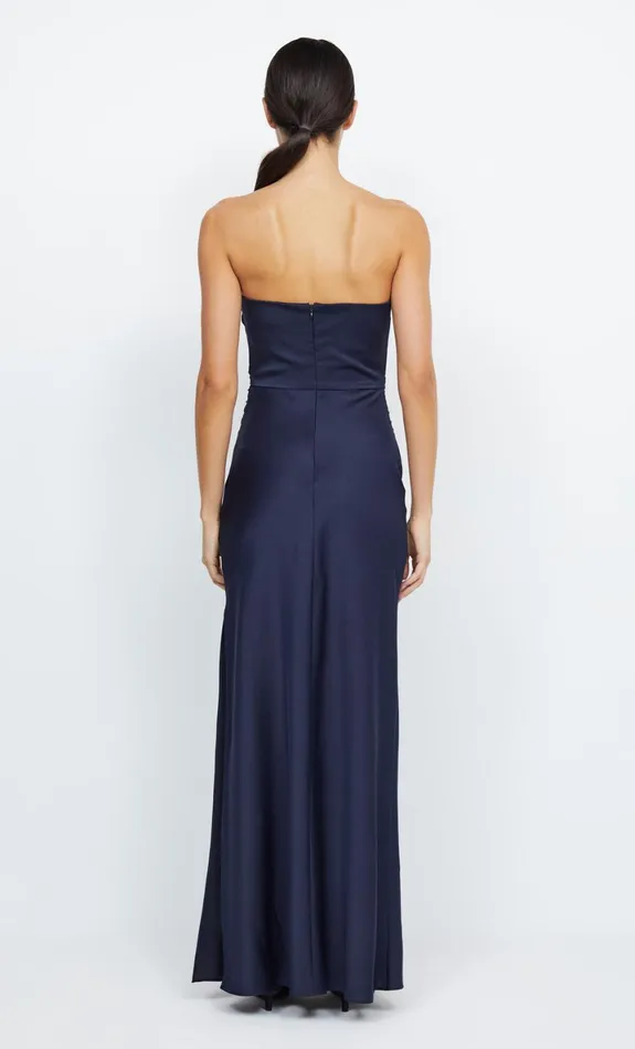Bec Bridge ETERNITY STRAPLESS MAXI 8211 INK Women Maxi Dresses
