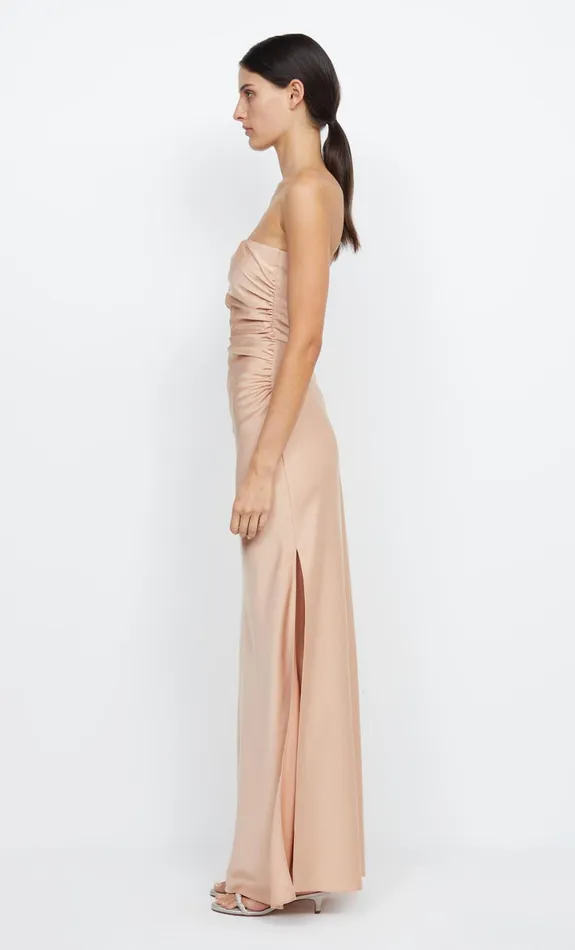 Bec Bridge ETERNITY STRAPLESS MAXI 8211 ROSE GOLD Women Maxi Dresses