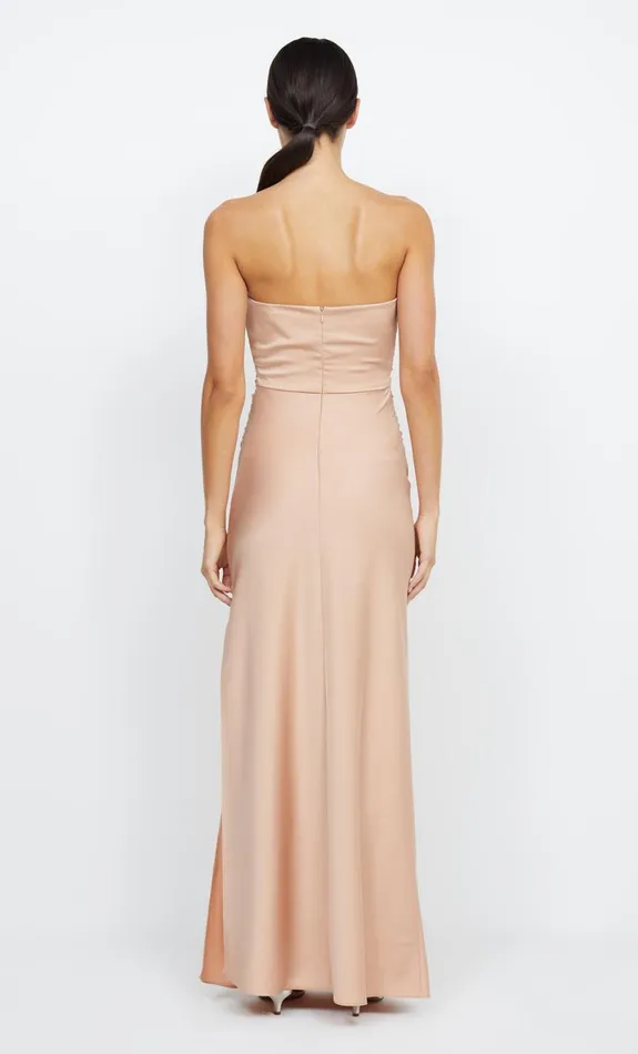 Bec Bridge ETERNITY STRAPLESS MAXI 8211 ROSE GOLD Women Maxi Dresses