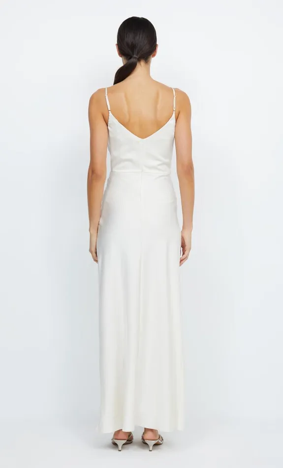 Bec Bridge ETERNITY V MAXI DRESS 8211 CREAM Women Prom Dresses
