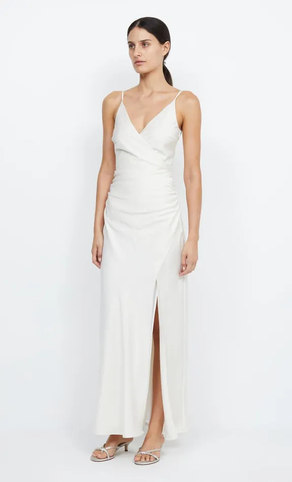 Bec Bridge ETERNITY V MAXI DRESS 8211 CREAM Women Prom Dresses