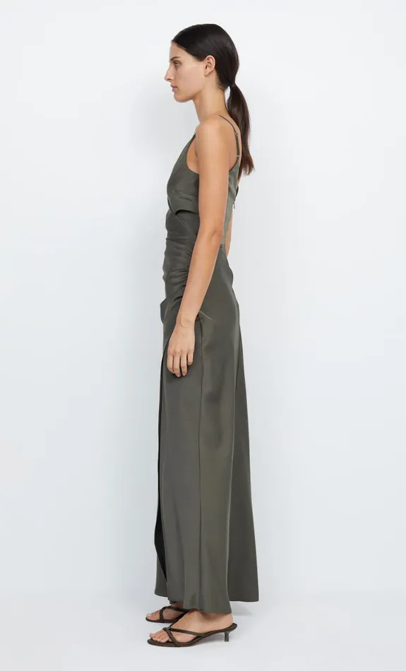 Bec Bridge ETERNITY V MAXI DRESS 8211 DARK WILLOW Women Prom Dresses
