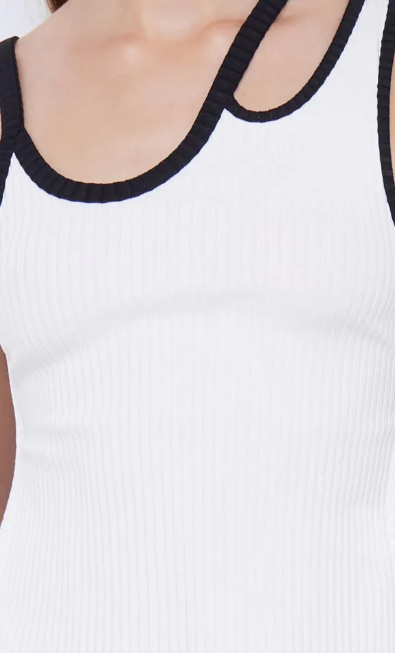 Bec Bridge HARI BACKLESS TOP 8211 IVORYBLACK Women Sleeveless