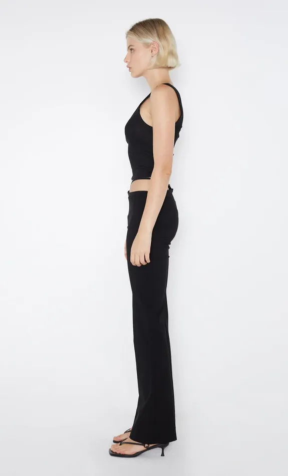 Bec Bridge HARMONY ASYM PANT 8211 BLACK Women Shorts Pants