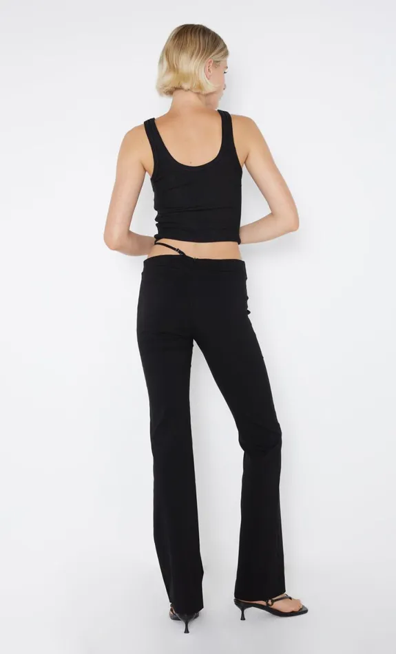 Bec Bridge HARMONY ASYM PANT 8211 BLACK Women Shorts Pants