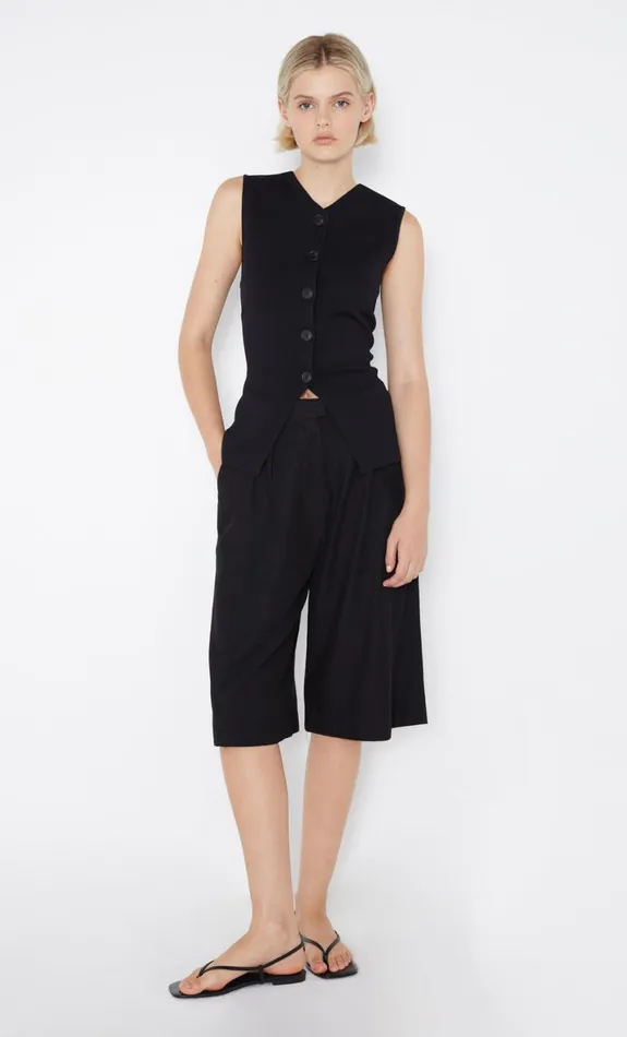 Bec Bridge ILORA KNIT VEST 8211 BLACK Women Sleeveless
