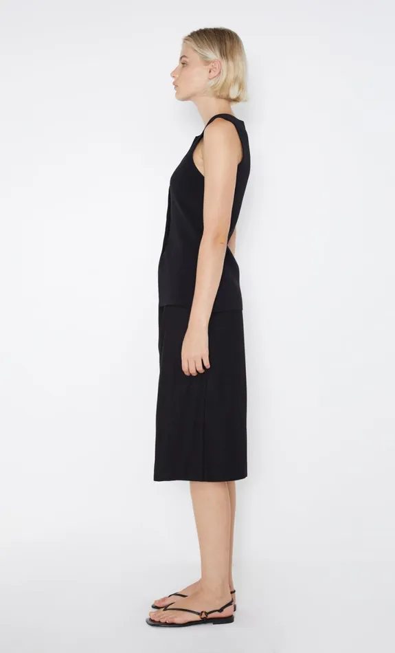 Bec Bridge ILORA KNIT VEST 8211 BLACK Women Sleeveless