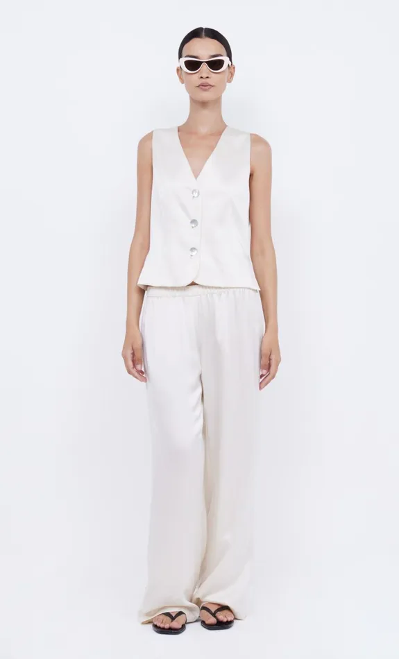 Bec Bridge KAIA VEST 8211 IVORY Women Sleeveless