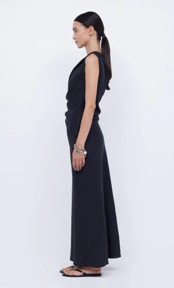 Bec Bridge LARA ASYM TOP 8211 BLACK Women Sleeveless