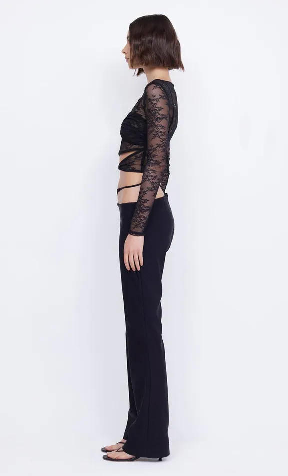 Bec Bridge LAURE ASYM PANT 8211 BLACK Women Shorts Pants