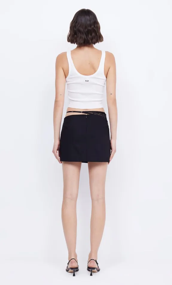 Bec Bridge LAURE MINI SKIRT 8211 BLACK Women Skirts