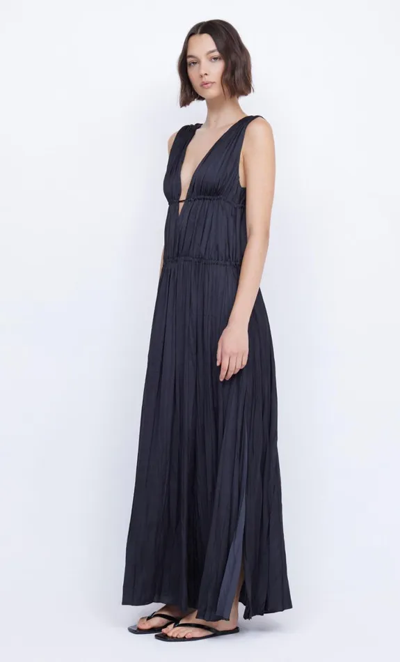 Bec Bridge LOUANN MAXI DRESS 8211 BLACK Women Wedding Guest