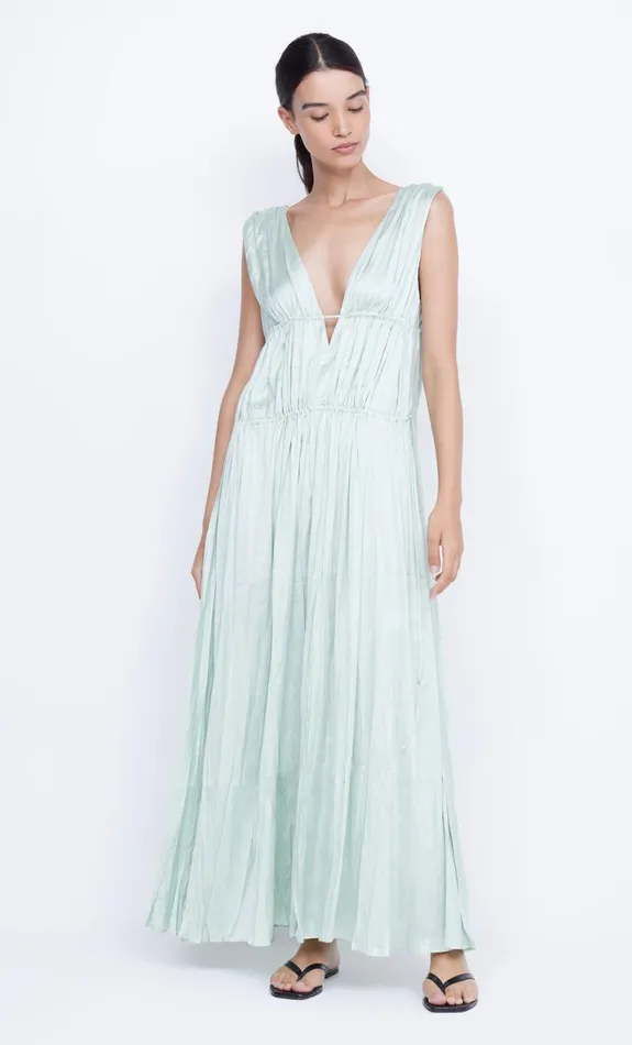 Bec Bridge LOUANN MAXI DRESS 8211 MINT Women Maxi Dresses