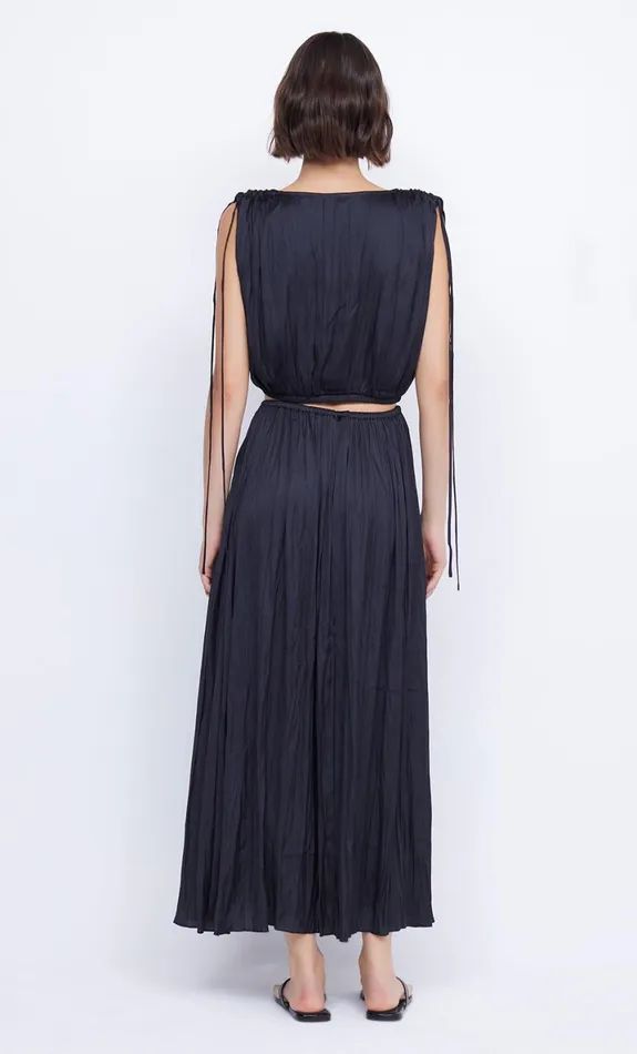 Bec Bridge LOUANN PLEATED SKIRT 8211 BLACK Women Skirts