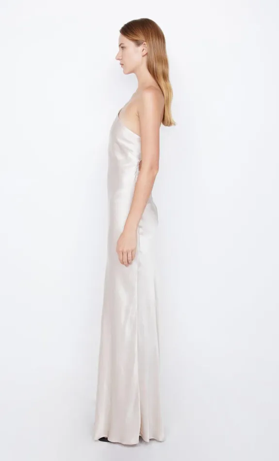 Bec Bridge MARGAUX ASYM DRESS 8211 SAND Women Prom Dresses