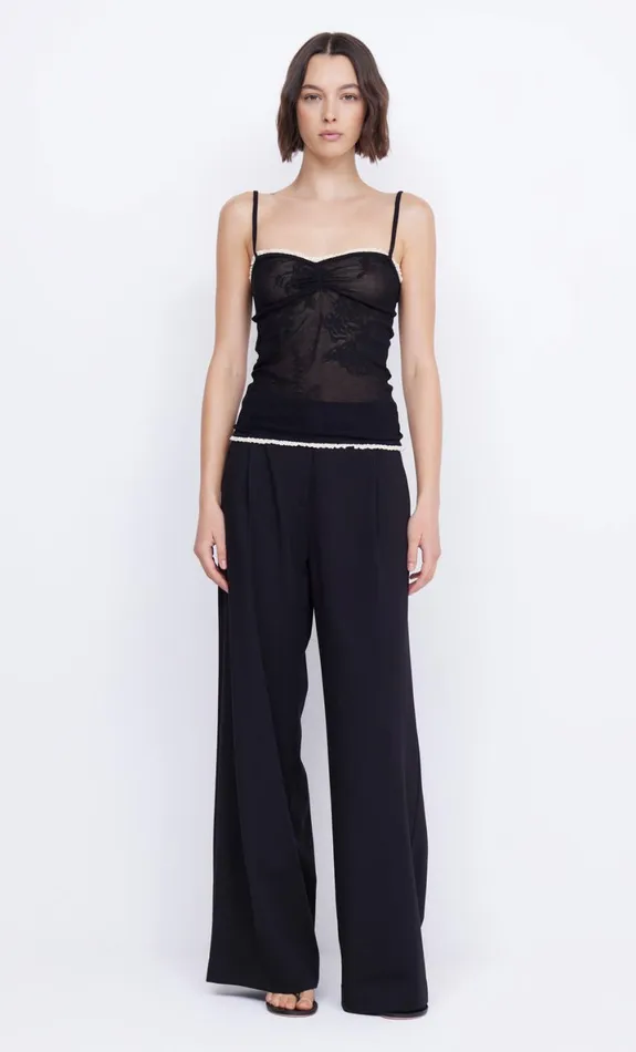 Bec Bridge MARISSA STRAIGHT PANT 8211 BLACK Women Shorts Pants