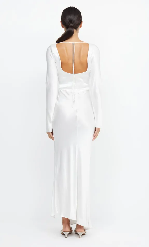 Bec Bridge MOON DANCE LONG SLEEVE MAXI DRESS 8211 IVORY Women Maxi Dresses
