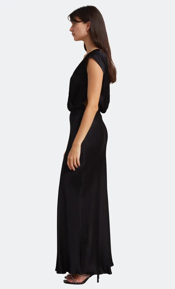 Bec Bridge MOON DANCE MAXI DRESS 8211 BLACK Women Bridesmaid Dresses