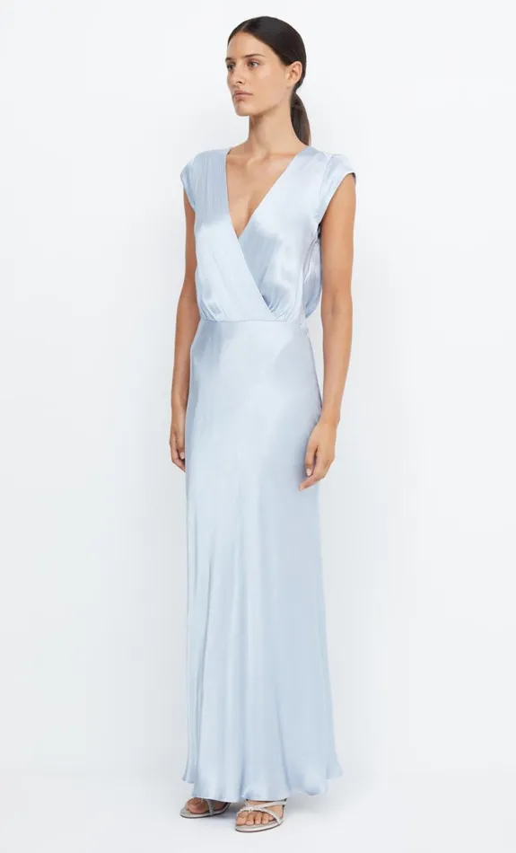 Bec Bridge MOON DANCE MAXI DRESS 8211 DUSTY BLUE Women Bridesmaid Dresses