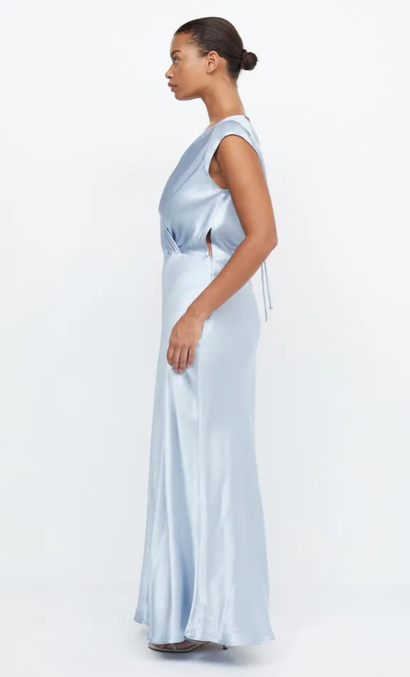 Bec Bridge MOON DANCE MAXI DRESS 8211 DUSTY BLUE Women Bridesmaid Dresses