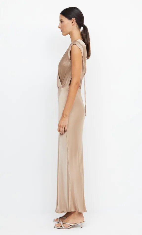 Bec Bridge MOON DANCE MAXI DRESS 8211 GOLDEN Women Maxi Dresses