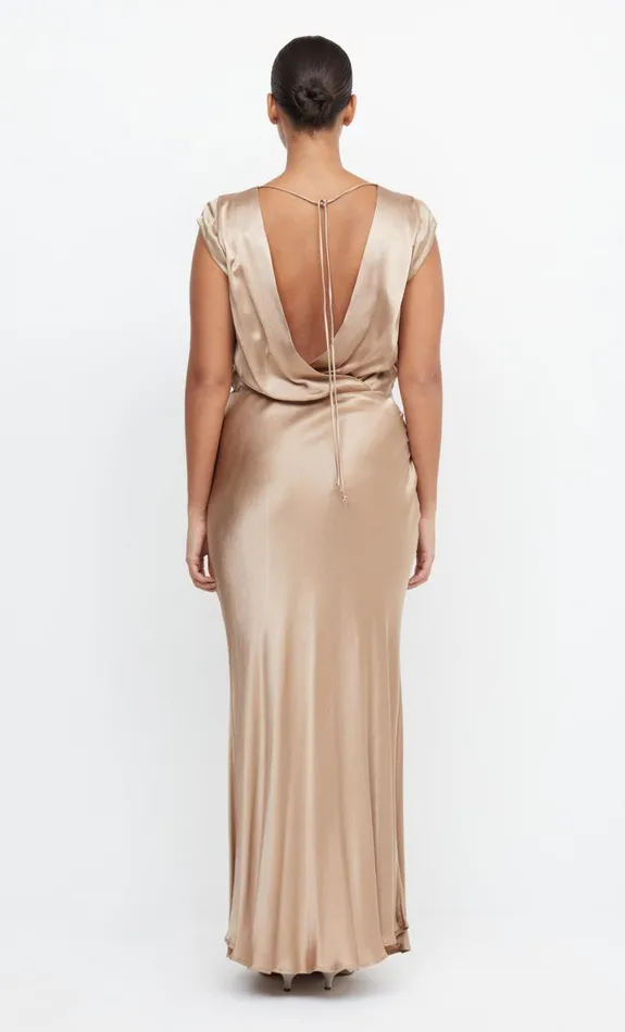 Bec Bridge MOON DANCE MAXI DRESS 8211 GOLDEN Women Maxi Dresses