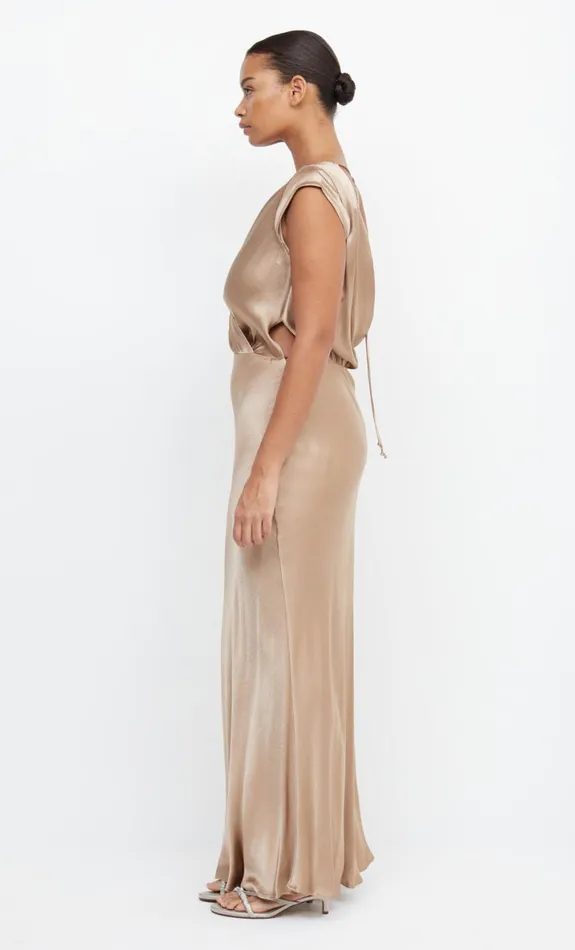 Bec Bridge MOON DANCE MAXI DRESS 8211 GOLDEN Women Maxi Dresses
