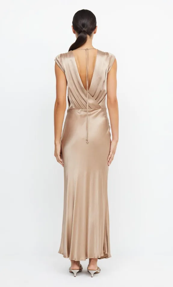 Bec Bridge MOON DANCE MAXI DRESS 8211 GOLDEN Women Maxi Dresses