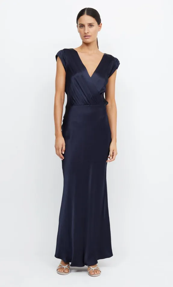 Bec Bridge MOON DANCE MAXI DRESS 8211 INK Women Prom Dresses